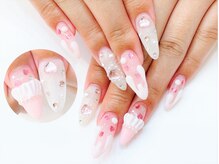 ネイルコレクション ピンク(Nail Collection Pink)/スカルプ放題☆３Ｄフリル♪