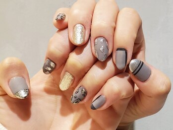 ケー フレーバー ネイル(K flavor nail)/デザインやり放題120分　¥9980