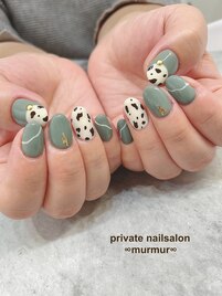 ダルメシアンネイル