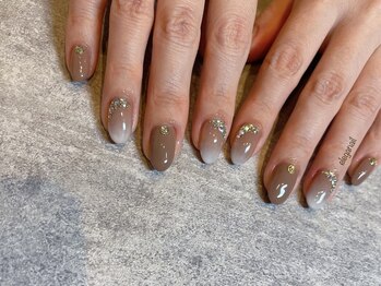 セレブ*白グラデーション