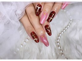 チェックネイル