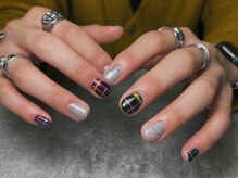 オムネイル 渋谷(HOMME NAIL)/デザインネイル ¥7.100