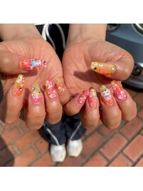 【リリカ】トロピカルなネイル★