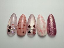 Valentine nail