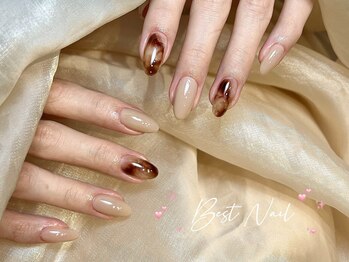 Best Nail 銀座店【ワンホンネイル・スカルプ・パラジェル・上品ジェルネイル】/ニュアンスネイル