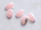 梅雨☆シンプル☆あじさい押し花