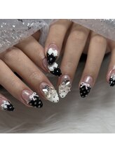 エトワ ル リアン ネイル(Et toi Le Lien nail)/ガーリーネイル♪