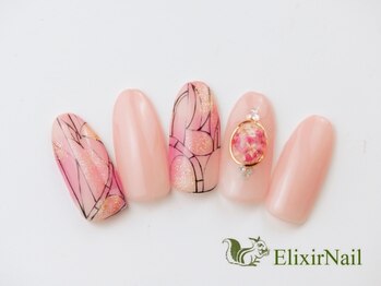エリクサーネイル 神田(Elixir Nail)/やり放題/クーポン使用