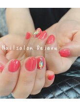 デジャヴ(Dejavu)/春のワンカラーネイル