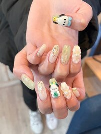 キャラクターネイル