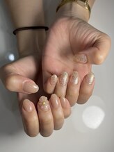 インプレス 鶴見店(Impress)/ぷっくりフラワーネイル