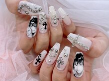 ネイル アリーズ セカンド(nail Allies 2nd)/痛ネイル 手書き 