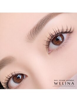 ウェリナ(welina)の写真/初めての方にもおすすめ♪エクステ初心者さんに人気の圧倒的モチのLEDエクステ♪