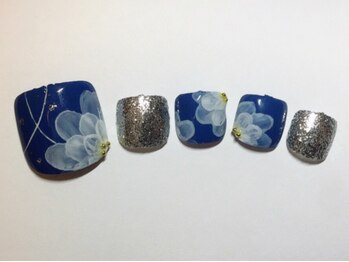 ネイルサロン ジュネイル(NAIL SALON JUNAIL)/大人フラワー