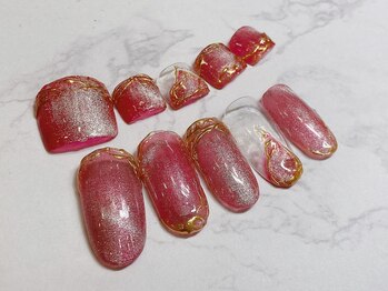 ネイルサロン 爪/冬ネイル