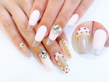 ネイルコレクション ピンク(Nail Collection Pink)/スカルプ放題☆クリアフレンチ
