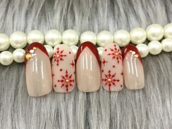 アンティム(Intime)/雪の結晶風アート