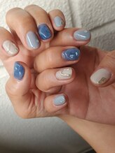 ロマンティコネイルズ(Romantico Nails)/涼しげネイル