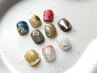 【フット限定】【澤田対応】【オフ込】夏デザイン♪選べる親指アート♪￥6980