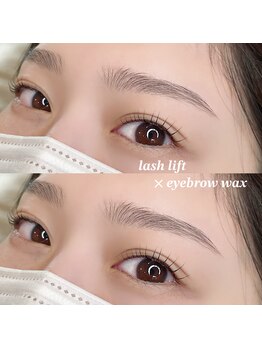 リンベル 岡崎店(LINBELLE)/似合わせまつ毛パーマ+美眉毛WAX
