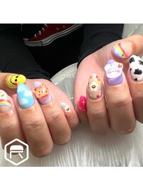 カラフルネイル