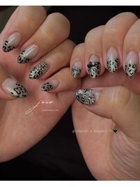 gradation × leopard