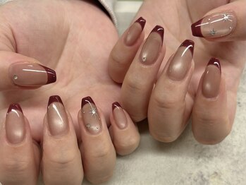 ネイルサロン ドゥ(Nail Salon Doux)/【ラテリア】シンプルクリスマス