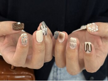 エラン(ELAN)の写真/ニュアンスデザインにぴったりな石や個性的なパーツを豊富にご用意◎自分だけのオリジナル感が出せる♪