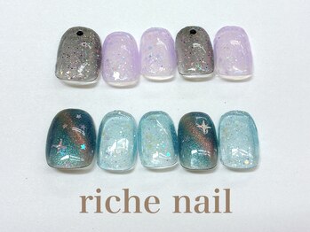 リッシュネイル 新百合ヶ丘店(riche nail)/シンプルアートコース