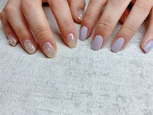 モレリア(morelia)/ちぐはぐ天然石ネイル