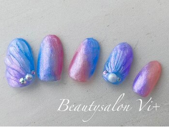 ヴィプラス(Vi+)/7月、8月キャンペーンネイル