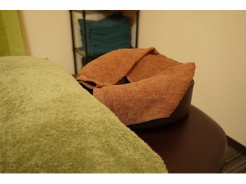 ゆるり(yururi)/施術ごとにしっかり消毒してます