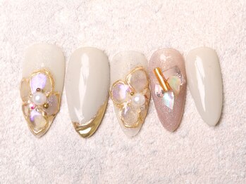 ジュノネイル(juno nail)/クリスタルフラワー