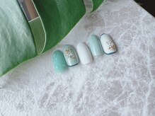 ミテソロ(mi tesoro)/2024年7月定額ネイル 6600