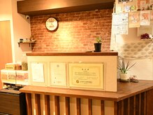 ダイダイ(daidai)/受付けカウンターです。