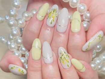 ナナアンドコー(Nana&Co.)の写真/『やりたい』を叶える手描きアート★他店では出来なかった繊細デザインもお任せ!褒められお手元に♪池袋駅!