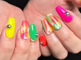 ネオンカラーニュアンス