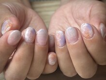 アミュリー ネイル アトリエ(Amury nail atelier)/ニュアンス タイダイ マーブル