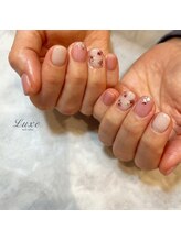 ネイルサロンリュクス (nailsalon Luxe)/押し花春ネイル