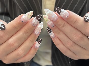 ベルネイル 池袋(Belle Nail)/レースネイル