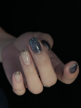 ジ オクト(Theoct.)/simpledesign 爪先にjewelryを