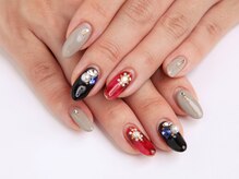 ネイルサロン ネイルクク(Nail KUKU)/ちょっぴりゴージャス