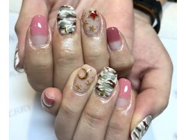 ～カモフラネイル～