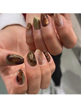 アオ 渋谷(ao.)/カーキネイル