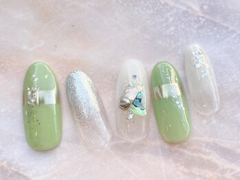 ネイル サロン ターラ 吉祥寺(nail salon Tara)/カジュアルグリーン