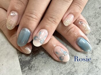ロージィ(Rosie)の写真/カワイイだけじゃない！フォルムの美しさにこだわったプライベートネイルサロン♪初めての方も通いやすさ◎
