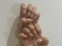 ビュー バイ ネオリーブ 用賀店(beau'r by neolive)/レオパードフレンチネイル