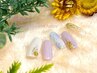 ≪大人可愛い≫★定額ハンドネイル★￥7150コース （オフ代別途）