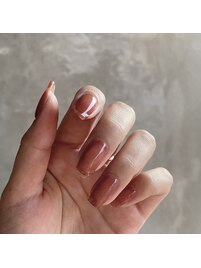 ちゅるんニュアンスネイル