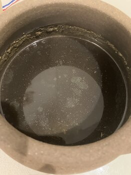 アウラ/よもぎ蒸し後の壺